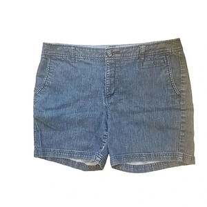 Dockers blue jean shorts Size 14